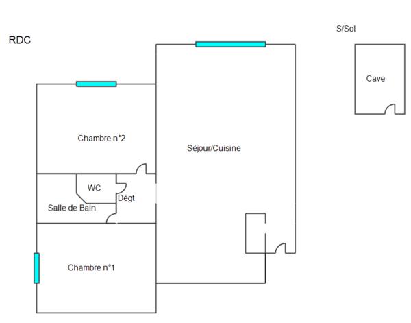 Appartement à vendre 3 pièces 54 m² Vannes