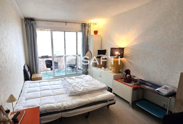Arcachon – Studio 19 m² climatisé avec balcon – Idéal investissement / pied-à-terre