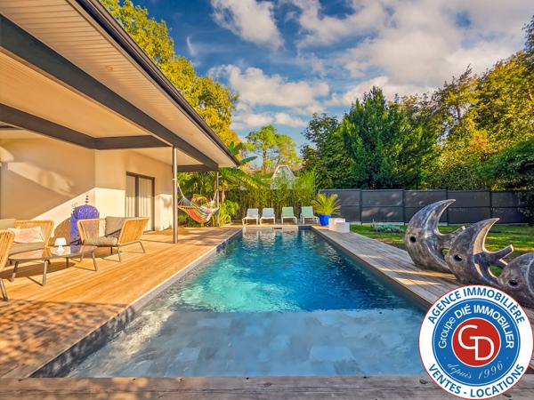 Mios (33380) Villa contemporaine avec 5 chambres et piscine