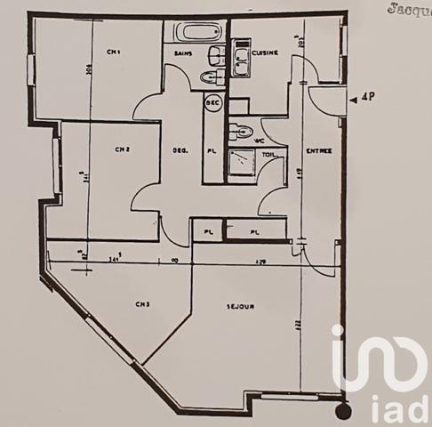 Appartement à vendre 4 pièces 87 m² Paris 11