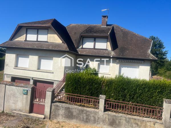 Maison de caractère avec très grand terrain