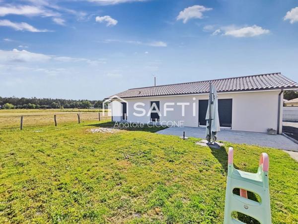 Maison récente avec grand jardin - sans vis-à-vis