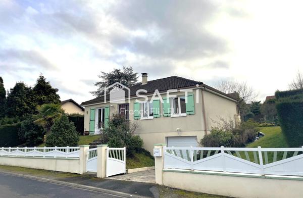 Maison en trés bon état avec sous-sol et jardin