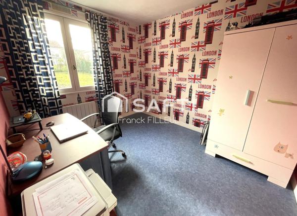 Maison en trés bon état avec sous-sol et jardin