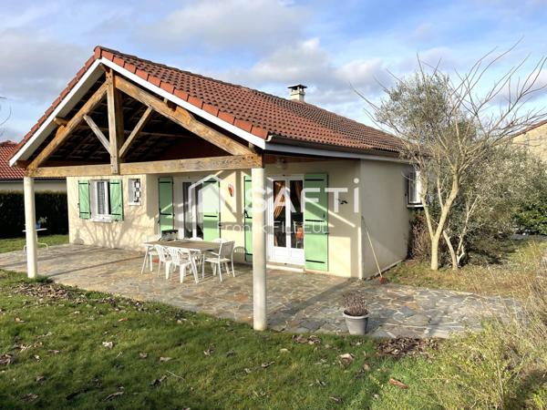 Maison en trés bon état avec sous-sol et jardin