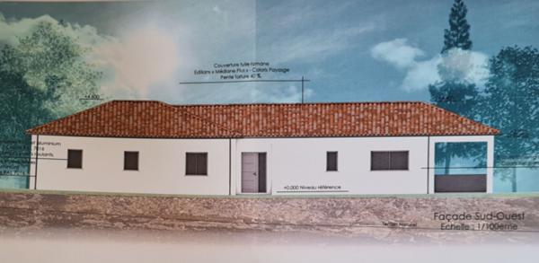 Terrain constructible, Crayssac 1496 m2