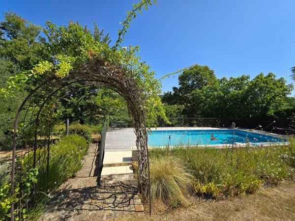 Maison, gîte, vue, terrain construisible, piscine