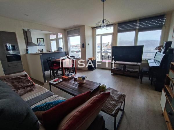 Appartement T3 vendu loué à quelques pas du port