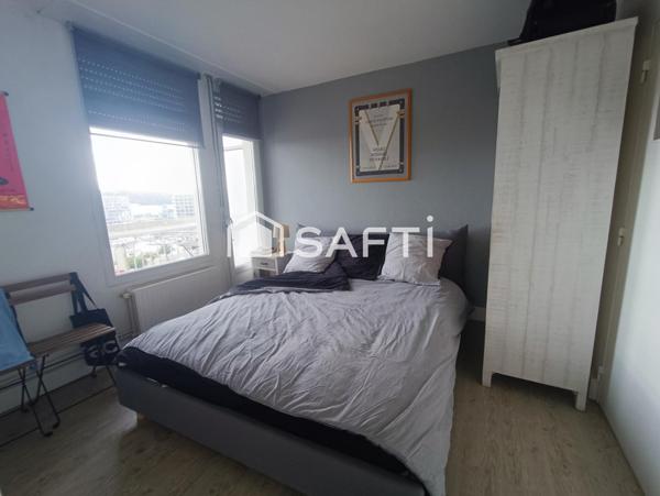 Appartement T3 vendu loué à quelques pas du port