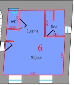 Emplacement privilégié pour appartement en parfait état