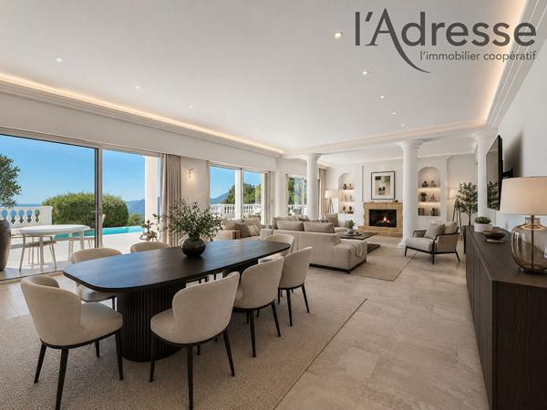 Villa d'exception sur les hauteurs de Mandelieu !