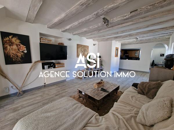 Ensemble Immobilier Maison principale + studio et grands garage - 600m² de terrain