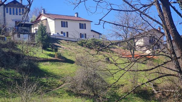 Maison rénovée, en bon état, dans un environnement boisé et calme.