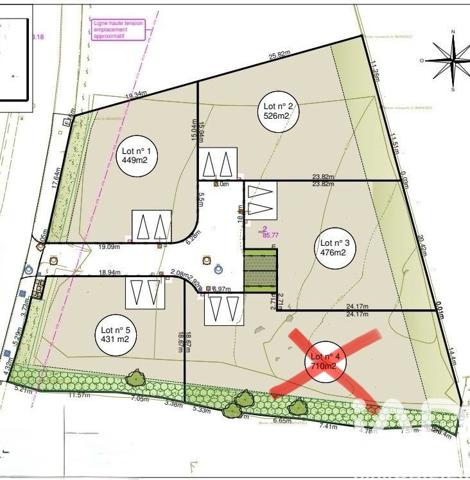 Terrain à vendre 476 m² Ploubezre