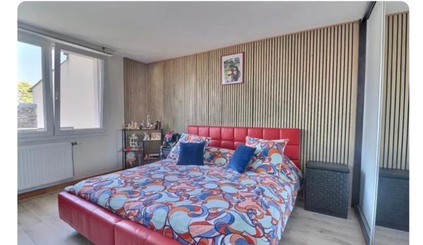 Ensemble immobilier 2 logements + hangar 145 m2 + dépendance à rénover, style années 70 modernisé.