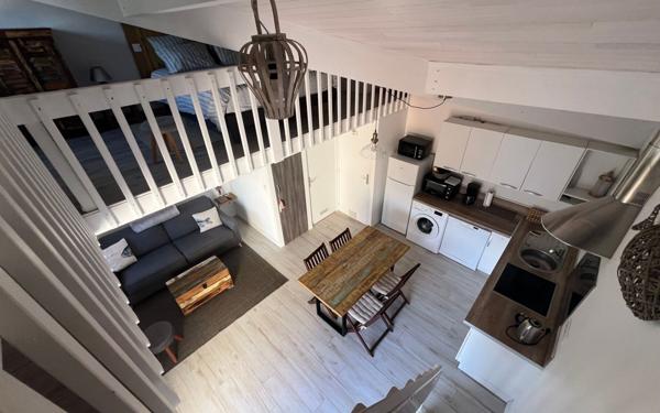 Maison à vendre    2 pièces • 28,23 m2 Biscarrosse