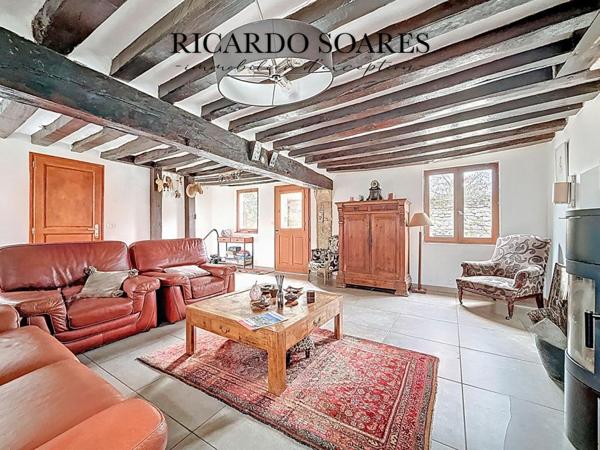 60700 PONTPOINT / LONGÈRE EN PIERRES 126m² / 4 CHAMBRES / TERRAIN 2995m²