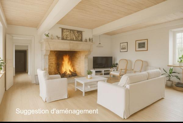 Maison familiale avec piscine à Viré