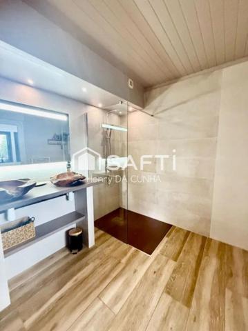 Maison bois au calme avec piscine et jacuzzi