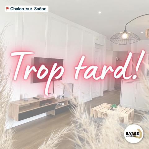 Chalon-sur-Saône (71100) 2 PIECES | 58 m² + BALCON