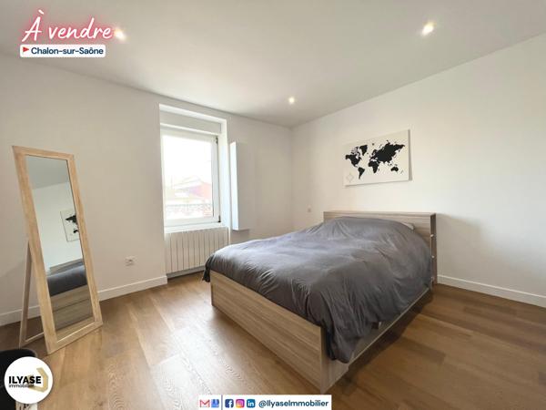 Chalon-sur-Saône (71100) 2 PIECES | 58 m² + BALCON