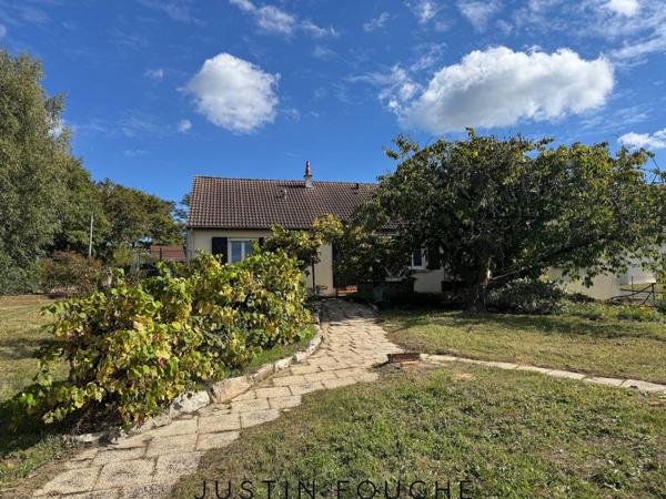 Lombron (72450) EXCLUSIVITÉ – Maison de plain-pied à Lombron, à 20 minutes du Mans