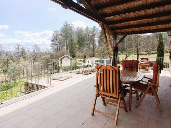 07140 : Maison Pierre de 268 m² sur 4015m² de terrain