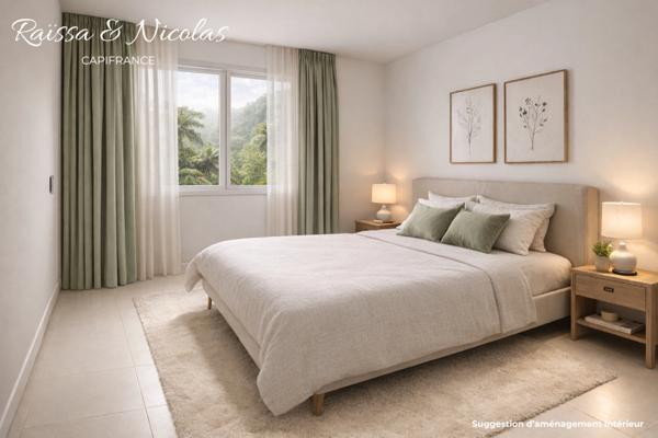 T2 45 m² avec grande varangue + parking - Rémire-Montjoly