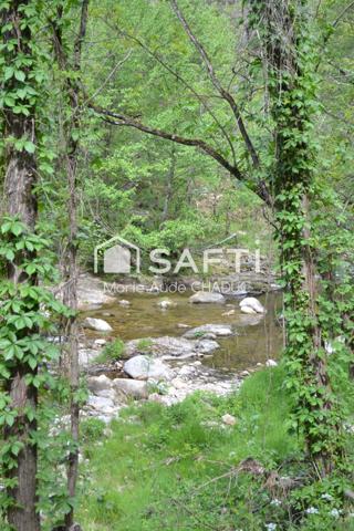 Maison 106 m2 - T 5 - terrain de 5000 m2 - accès rivière privatif