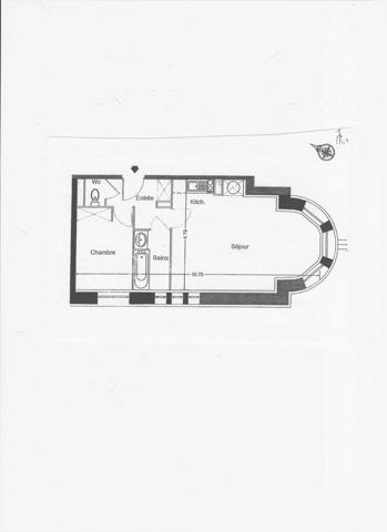 Appartement de 43 m²