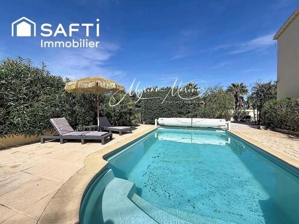 VILLA VUE MER AVEC PISCINE - SAINT AYGULF  (83370)