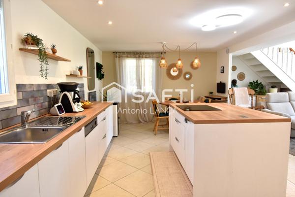 Maison rénovée au calme de 102 m2 avec trois chambres