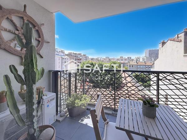 T3 Semi récent avec balcon Marseille 7eme