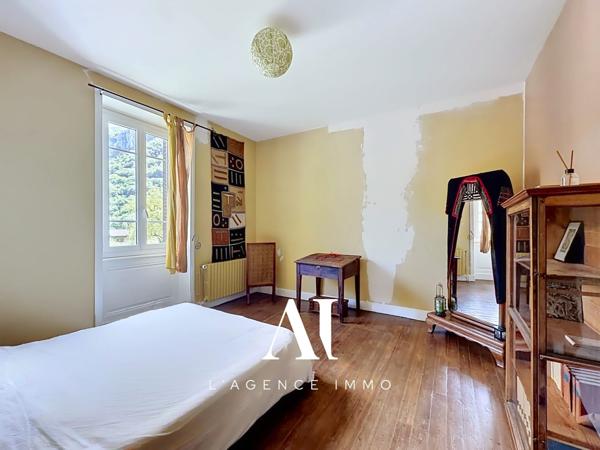 Maison individuelle 9 pièces, 237 m²  utiles, 2 grandes pièces de vie, 2 terrasses, jardin, cave, atelier, combles aménagées, idéale résidence principale ou secondaire dans un cadre naturel exceptionnel , CHALEY 01230