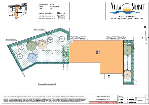 Appartement 4 pièces - 104 m² Bien prestige