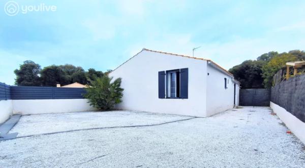 Rare à La Barre-de-Monts – Maison contemporaine de plain-pied, 3 chambres, proche plages et forêt