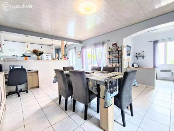 Rare à La Barre-de-Monts – Maison contemporaine de plain-pied, 3 chambres, proche plages et forêt