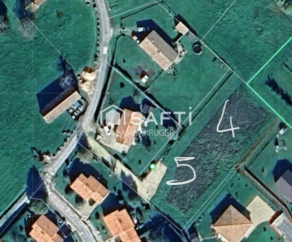 Terrain viabilisé au calme, projet sur mesure