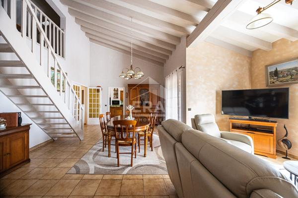 Maison à vendre à Pollestres -plain pied- 4 faces