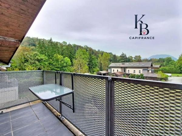 SAINT MARTIN BELLEVUE - A LOUER - T3 avec garage - Location meublée
