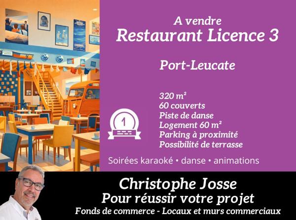 LEUCATE - Restaurant Bar, Tapas Animation Port Leucate