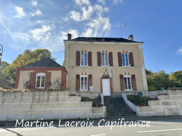 Dpt SARTHE (72), à vendre BOESSÉ LE SEC - MAISON DE VILLAGE P6 de 138 m² - Terrain de 1019 M²