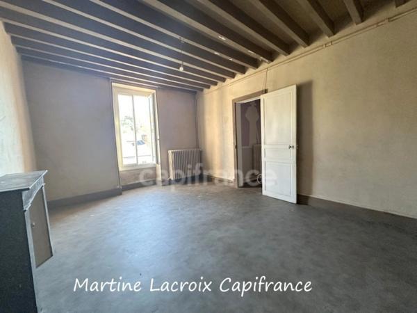 Dpt SARTHE (72), à vendre BOESSÉ LE SEC - MAISON DE VILLAGE P6 de 138 m² - Terrain de 1019 M²