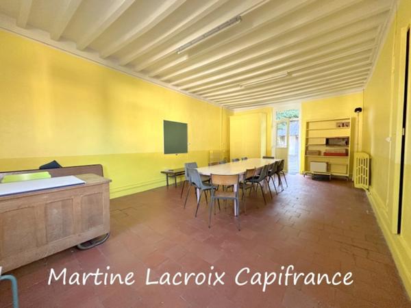 Dpt SARTHE (72), à vendre BOESSÉ LE SEC - MAISON DE VILLAGE P6 de 138 m² - Terrain de 1019 M²