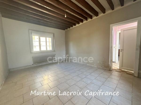 Dpt SARTHE (72), à vendre BOESSÉ LE SEC - MAISON DE VILLAGE P6 de 138 m² - Terrain de 1019 M²