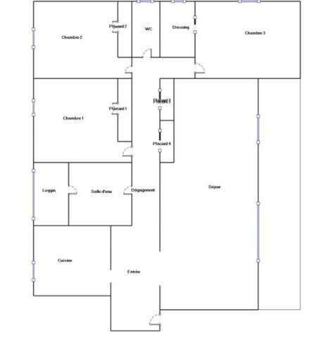 Saint Malo, St Servan, proximité plages. T4 rénové dans résidence avec parc et tennis, cave et parking
