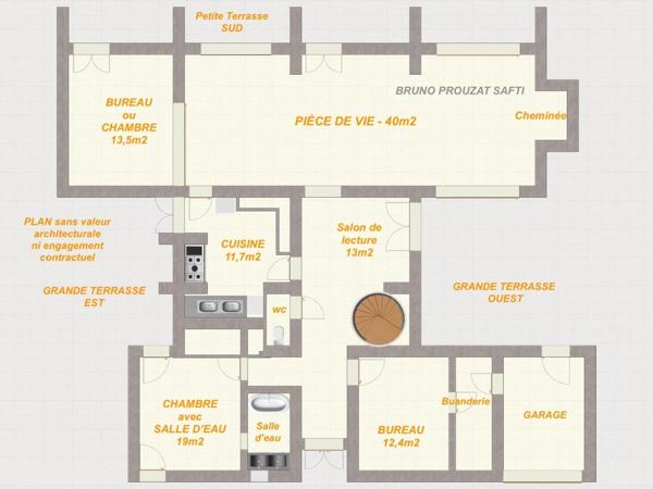 Superbe maison d'Architecte pour Citadins